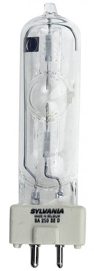 LAMPE MSD 250/2 SYLVANIA BA 250/2 code 0023998
