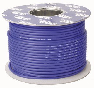 100m Cable DMX 2 conducteur + blindage bleu