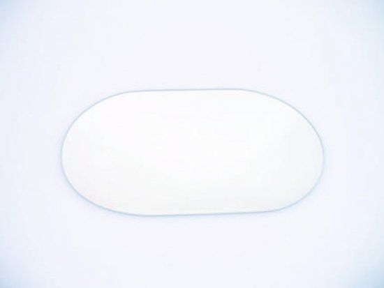 Miroir scanner ovale 140 X 120mm