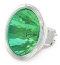 LAMPE EXN 12V 50W GU5.3 38° verte