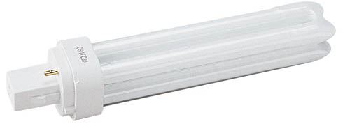Ampoule éco fluocompact G24d-3 26W 840 PRIX PROMO