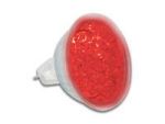 MR16 à 20 leds rouge 12v