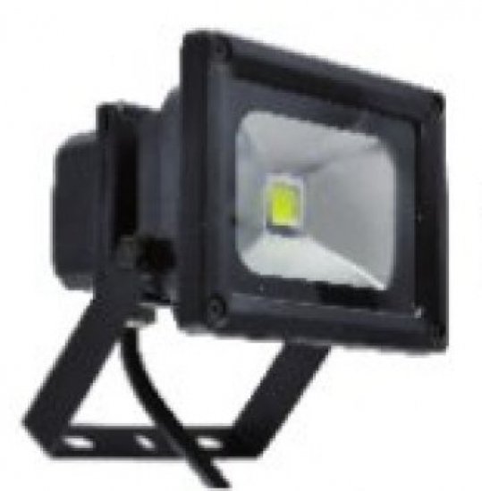 projecteur exterieur noir Led 10W EPISTAR blanc froid IP65