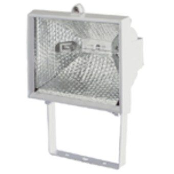 projecteur exterieur max 500W 118mm Blanc