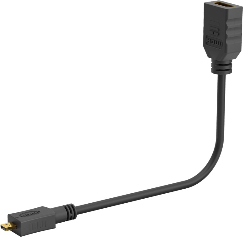 Adaptateur mini HDMI mâle vers HDMI femelle 4K 60Hz