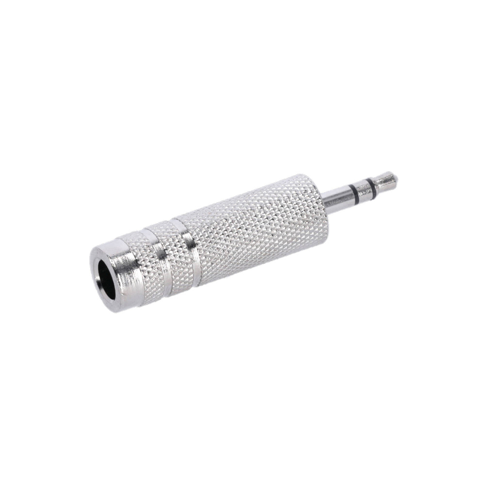 Adaptateur Jack Male Stéréo 6.35mm - Jack Femelle stéréo 3.5mm