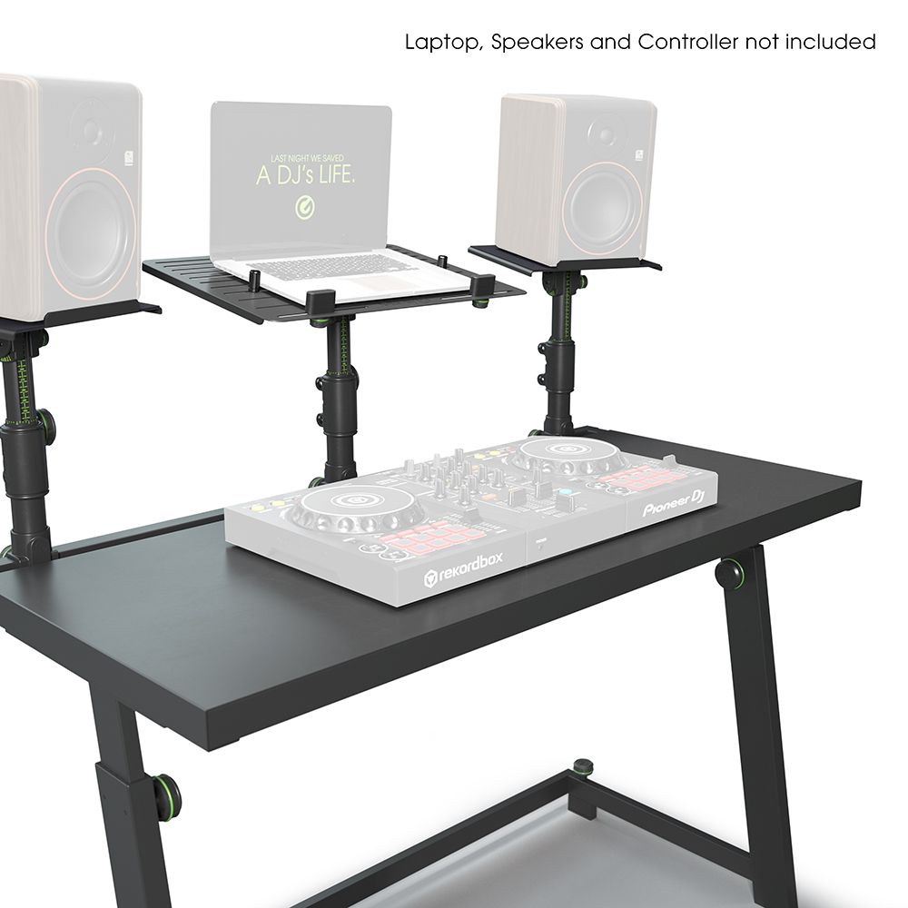 Gravity FDJT 01 Stand table pour studio ou DJ avec support pour