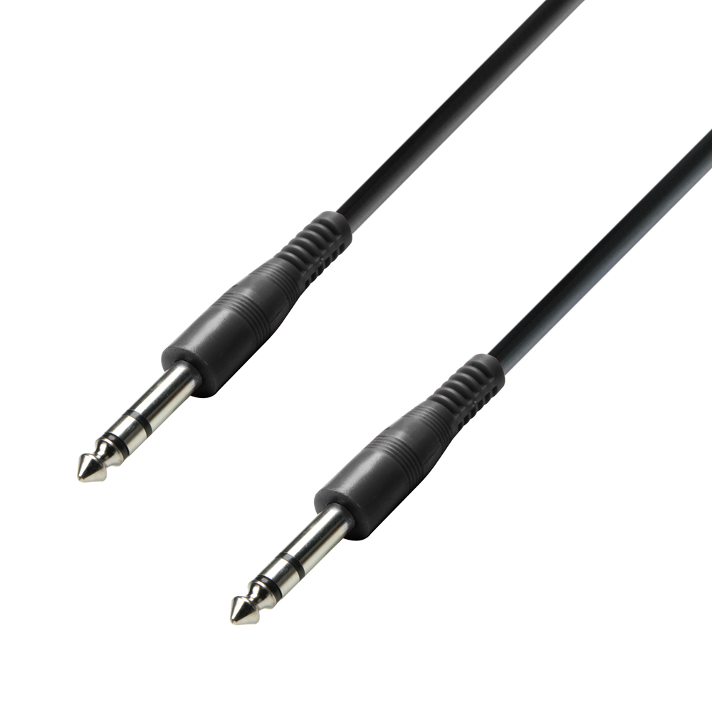 Adam Hall Cables K3 YWPP 0100 - Câble Audio Mini-Jack 3,5 mm stéréo vers 2  x Jack 6,35 mm mono 1m