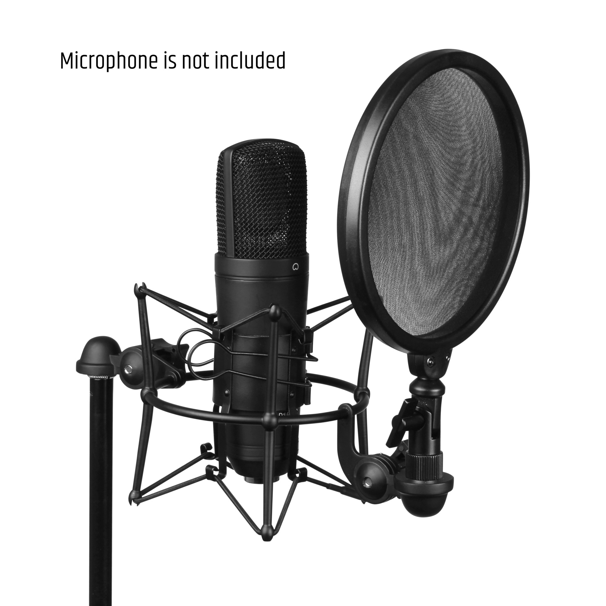 Adam Hall Stands DSM 400 - Suspension microphone avec filtre anti