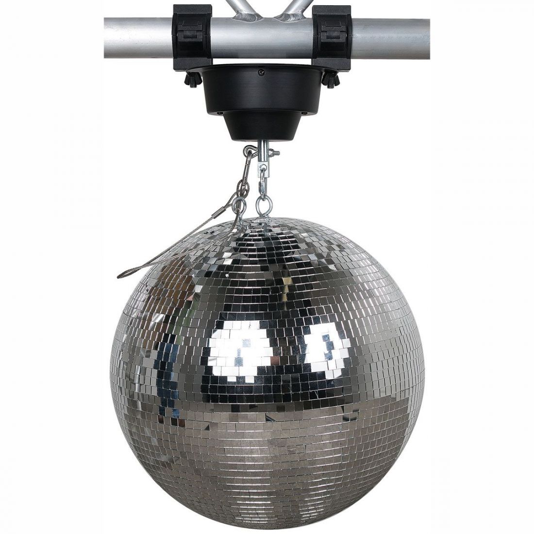 Moteur à boule disco avec télécommande, 1200 mAh, fonctionne à piles, moteur  à vent doré, petit moteur automatique à boule miroir, rotation lente,  décoration à suspendre, carillon éolien, moteur mobile pour berceau