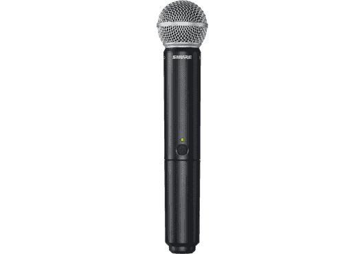 Micro HF double Shure BLX1288E-SM35-M17 avec micro main SM58 et