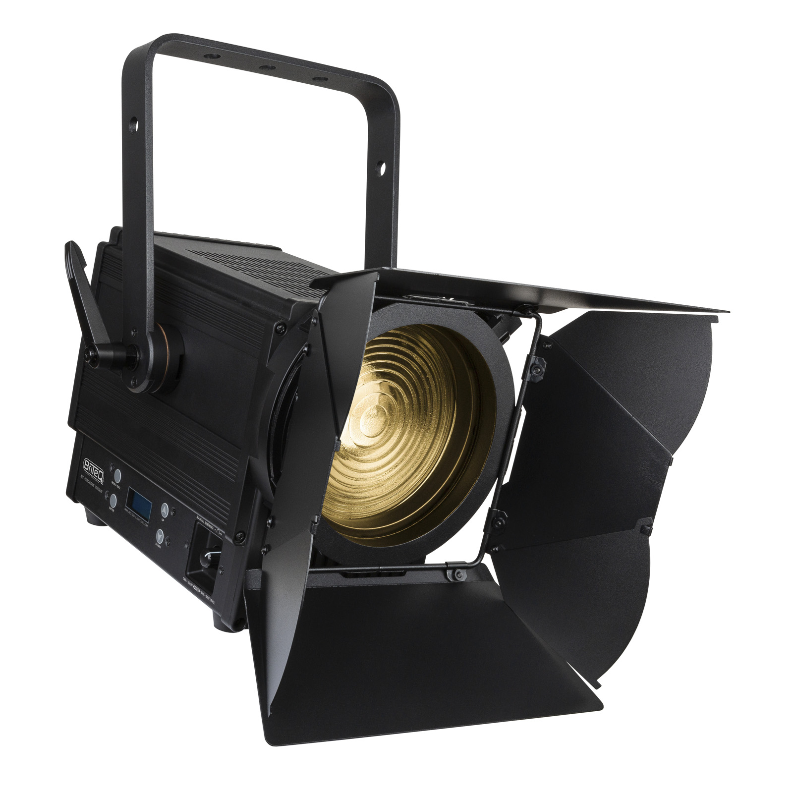 BT Théâtre 100MZ Briteq - Projecteur fresnel led 100W blanc chaud Zoom 15 - 45°