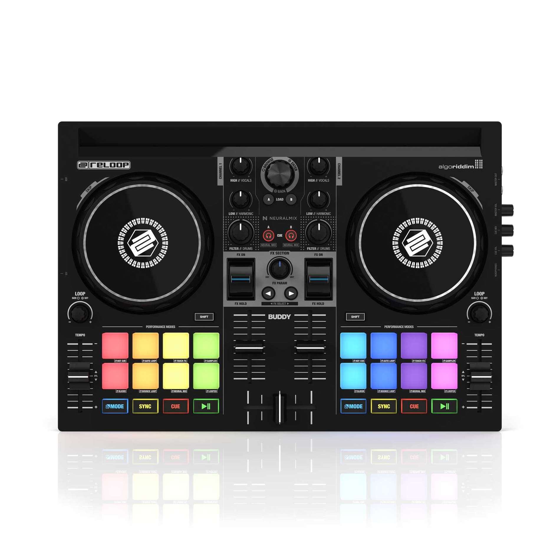 Контроллер для диджея. DJ-контроллер Reloop Touch. DJ-контроллер Reloop buddy. Reloop Keypad. Активные мониторы Reloop ADM-5.