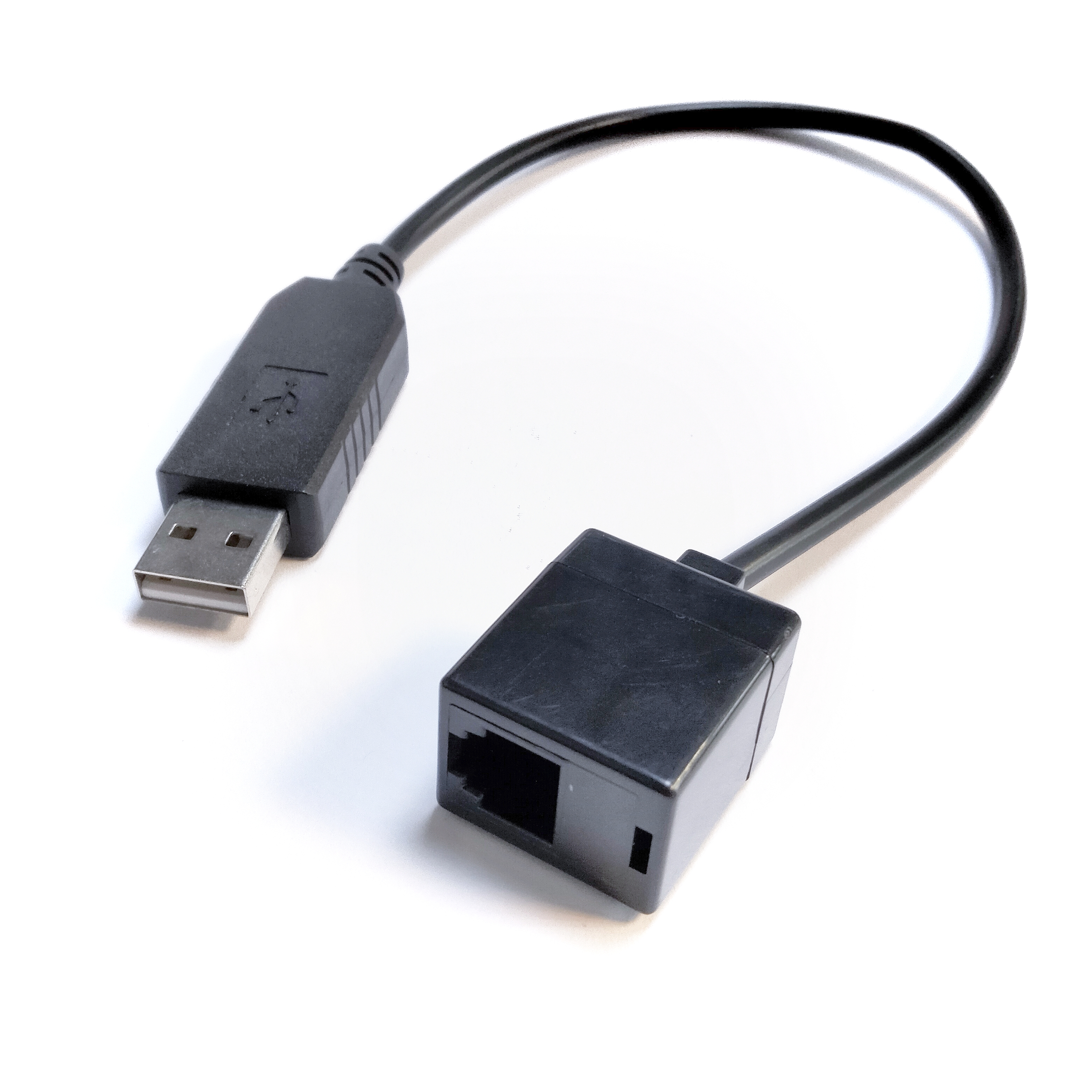 Câble adaptateur USB-A 2.0 RJ11 20cm
