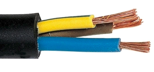 Cable souple H07RNF 3G10mm² à la coupe (minimum 10m)