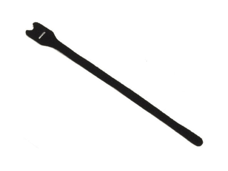 attache cable BLEU 30cm X 1.25cm à scratch