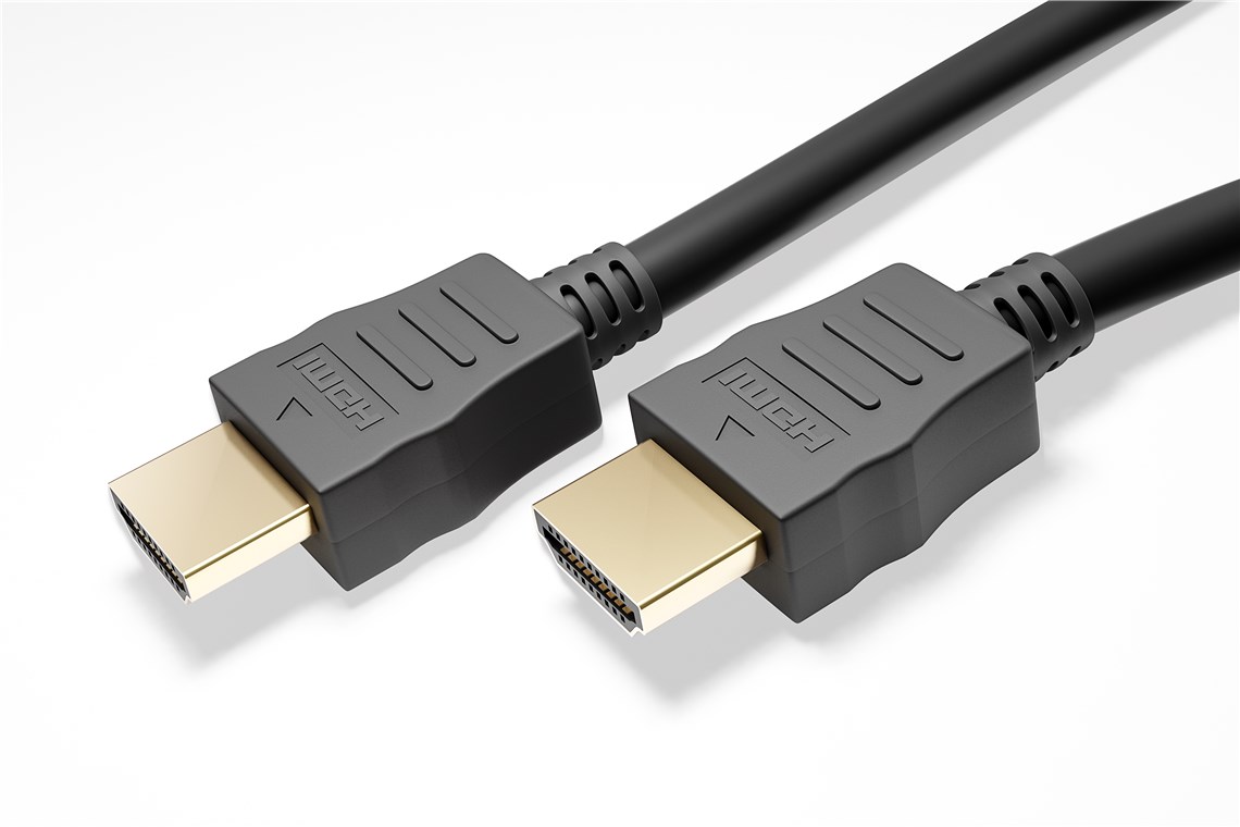 Câble HDMI 2.0 mâle mâle 3D HDCP2.2 4K 60Hz contact doré 1,50m