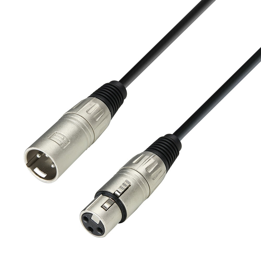 cable XLR 3 male vers XLR 3 Femelle 3m