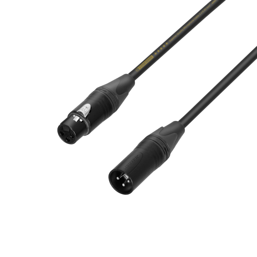 CONNECTEUR XLR - XLR 3 BROCHES MÂLE vers MÂLE