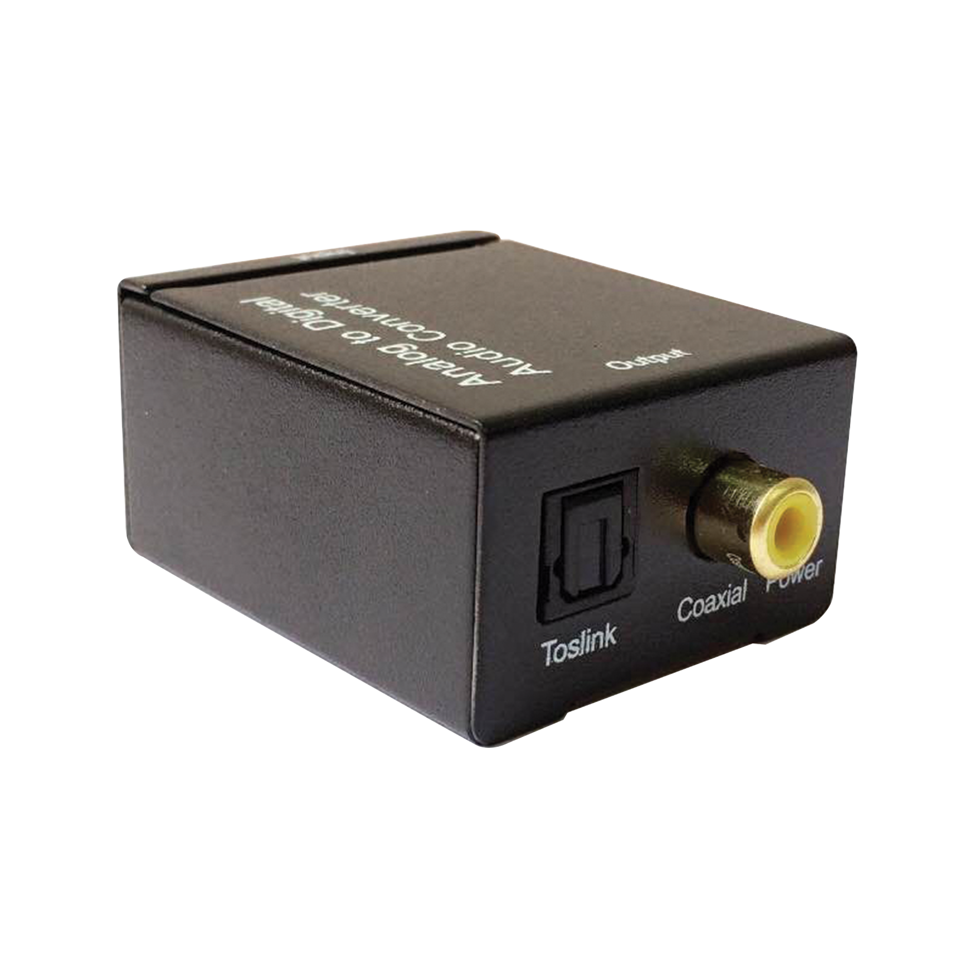 Convertit un signal numérique LCS RCA Convertisseur Audio Numérique en signal analogique SPDIF Optique ou Coax 