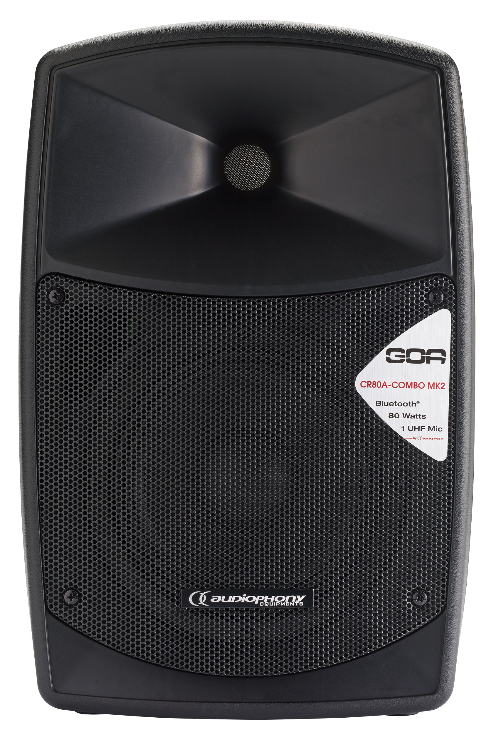 Enceinte autonome Audiophony CR80A Combo MKII 80W bluetooth et 1 micro sans fil