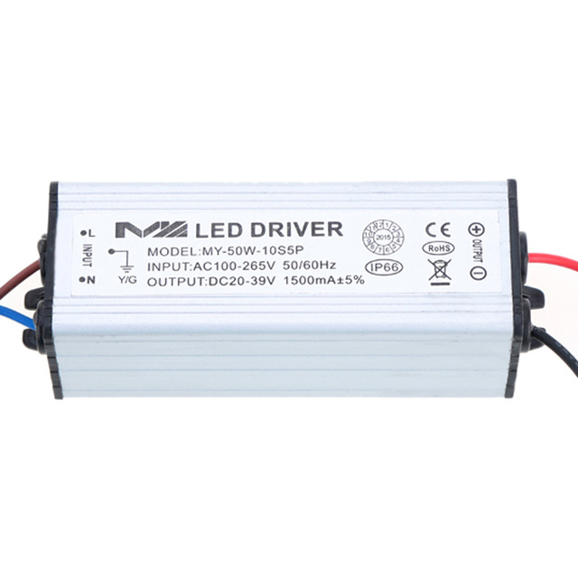 Driver led 50W 1500mA 230V étanche