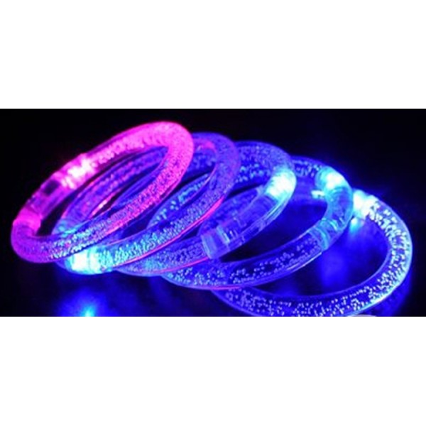 bracelet lumineux LED bulles