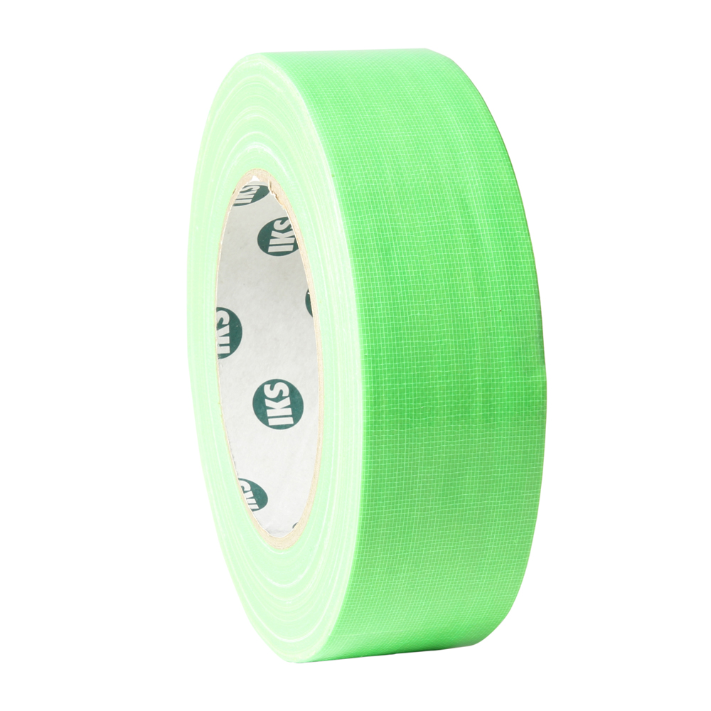 Gaffer Fluo vert toilé 25m largeur 38mm