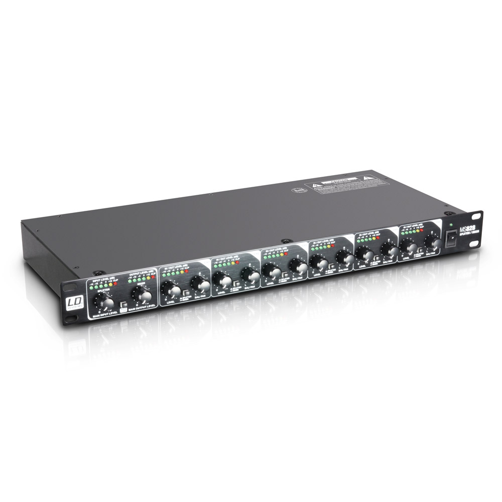 Mixeur splitter audio LD Systems MS828 8 canaux.
