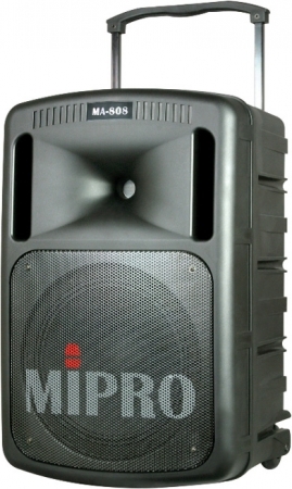 Enceinte autonome Mipro MA808 BCD lecteur CD MP3 USB Bluetooth 267W