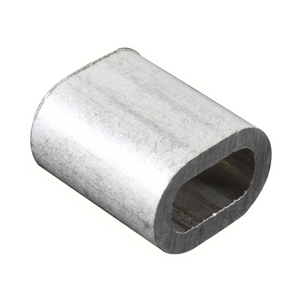 Manchon aluminium anodisé Pour Cable 5mm Lot de 10 