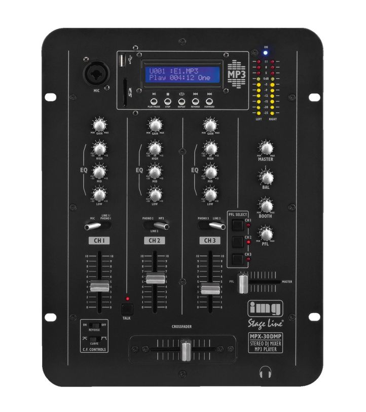 Table De Mixage HQ Power Avec USB/SD - Contrôleur DJ - Neuf