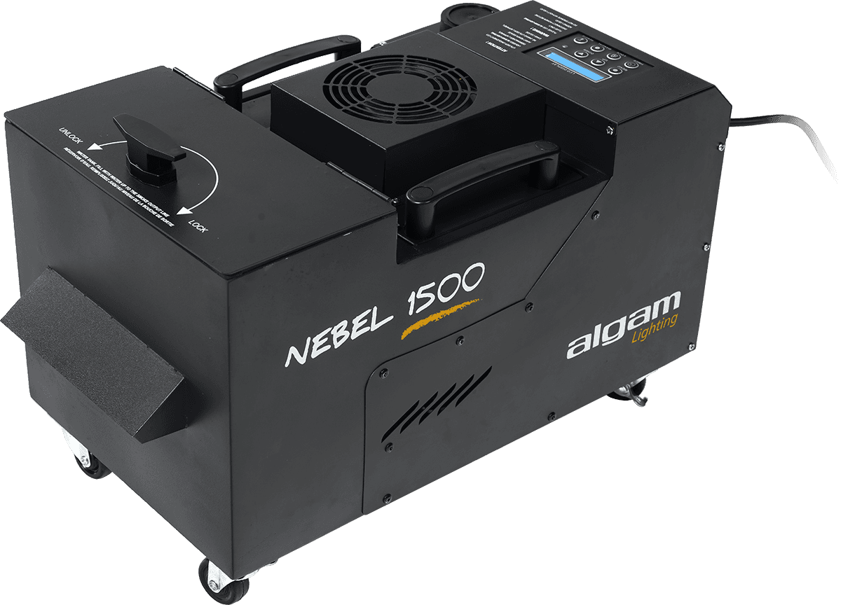 Machine à Fumée Professionnelle 1500W LSM1500PRO - Contrôle DMX - Télécommandes Filaire Et Sans Fil - Puissante