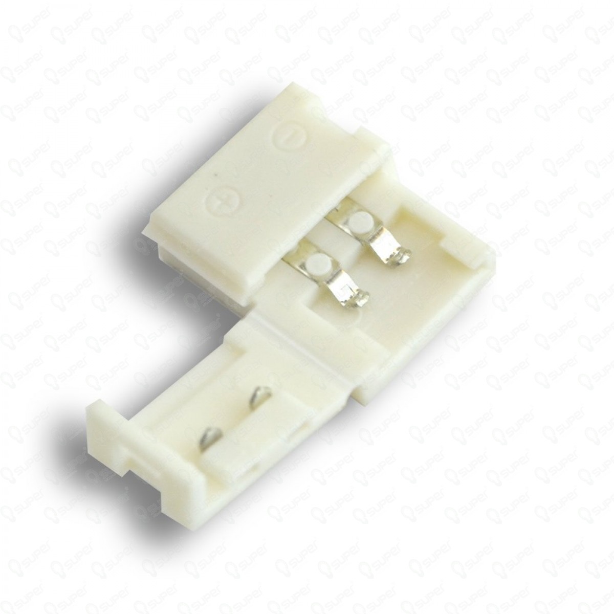 Connecteur jonction Femelle Femelle pour ruban à led 2 contacts (leds 3528)