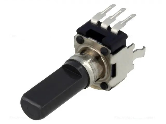 E44-Potentiomètre axial monotour 100k? 125mw ±20% tht vertical 6mm