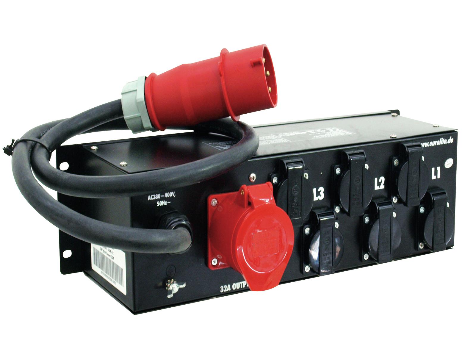Distributeur de Courant HL-S 32A 16A 2x230V 