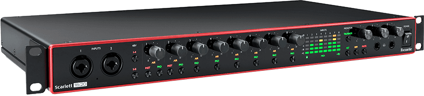 SCARLETT3-18I20 Focusrite  - interface audio USB-C midi Spdif optique 18 entrées 20 sorties