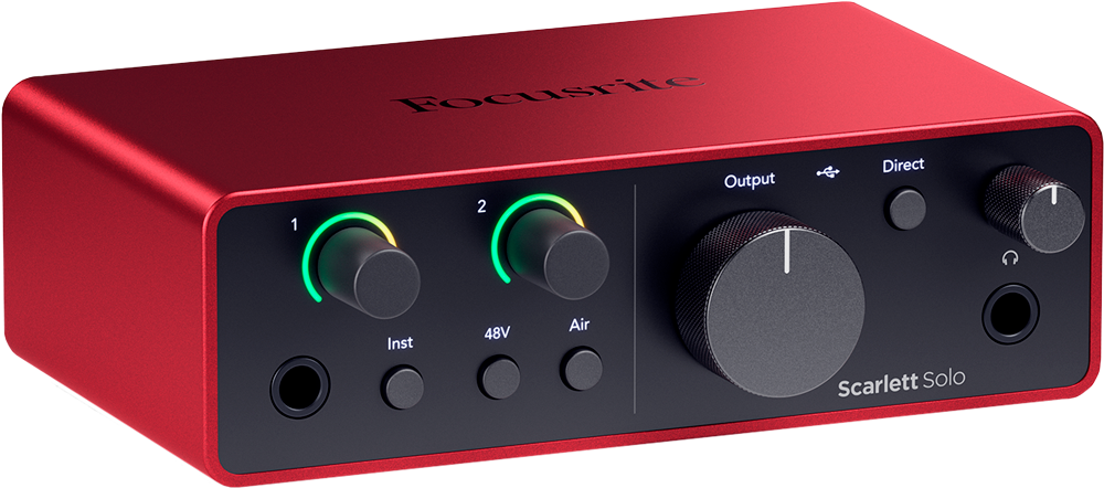 INTERFACE AUDIO CARTE SON SCARLETT SOLO