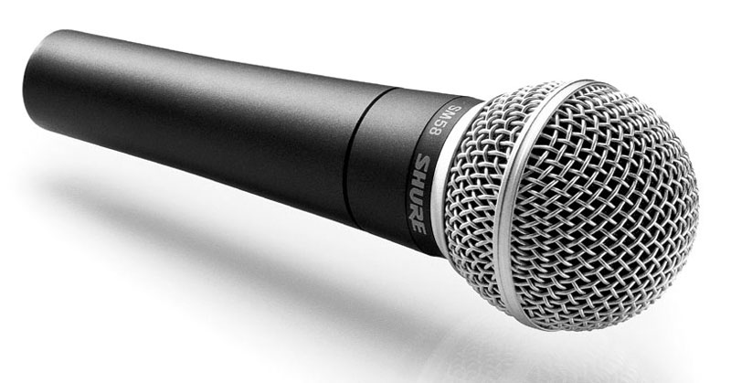 Micro Shure - SM58-LCE Voix - Dynamique Cardioïde SM58