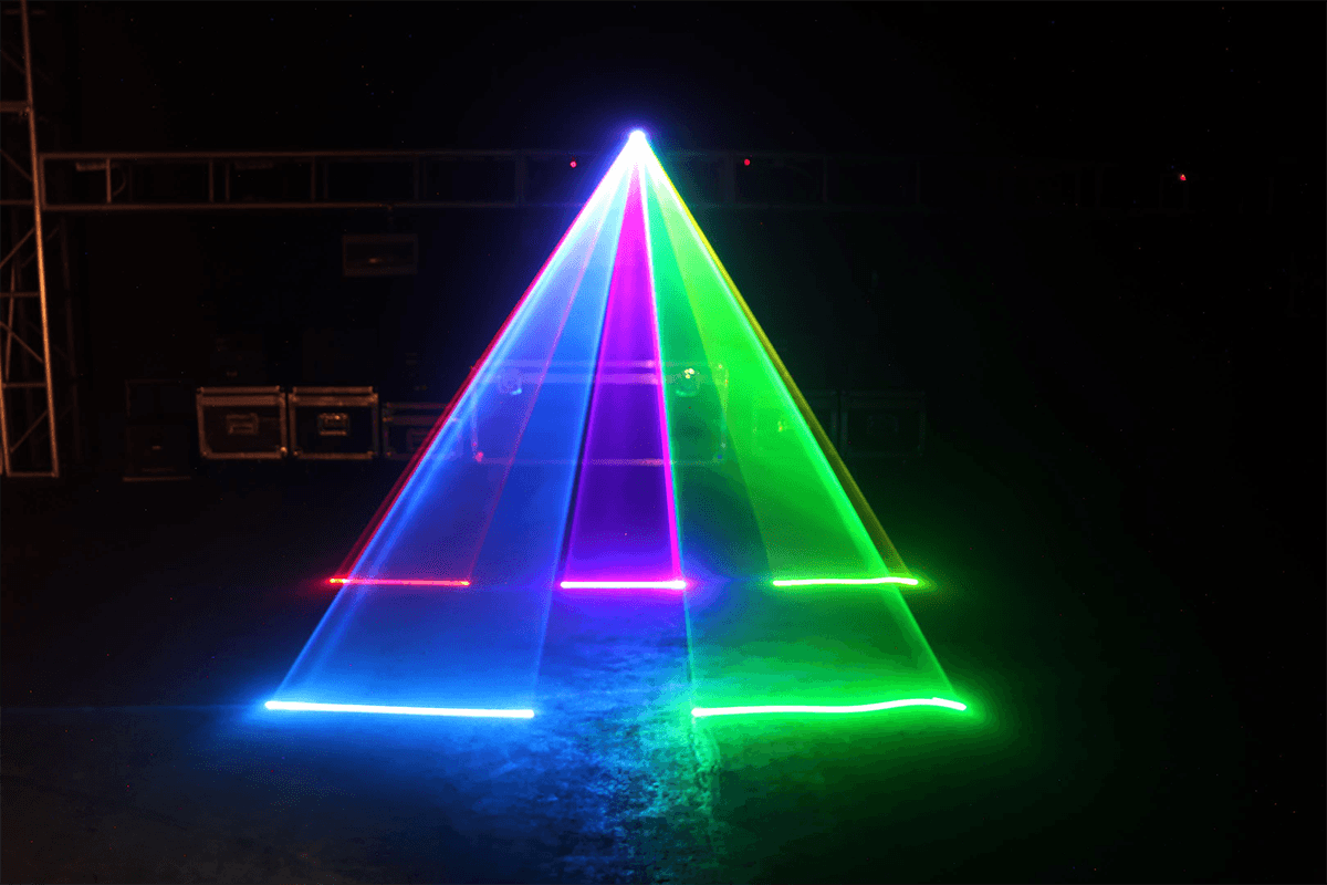 Location laser multicolore RGB pro pour Laser Show à Metz • EVENZY