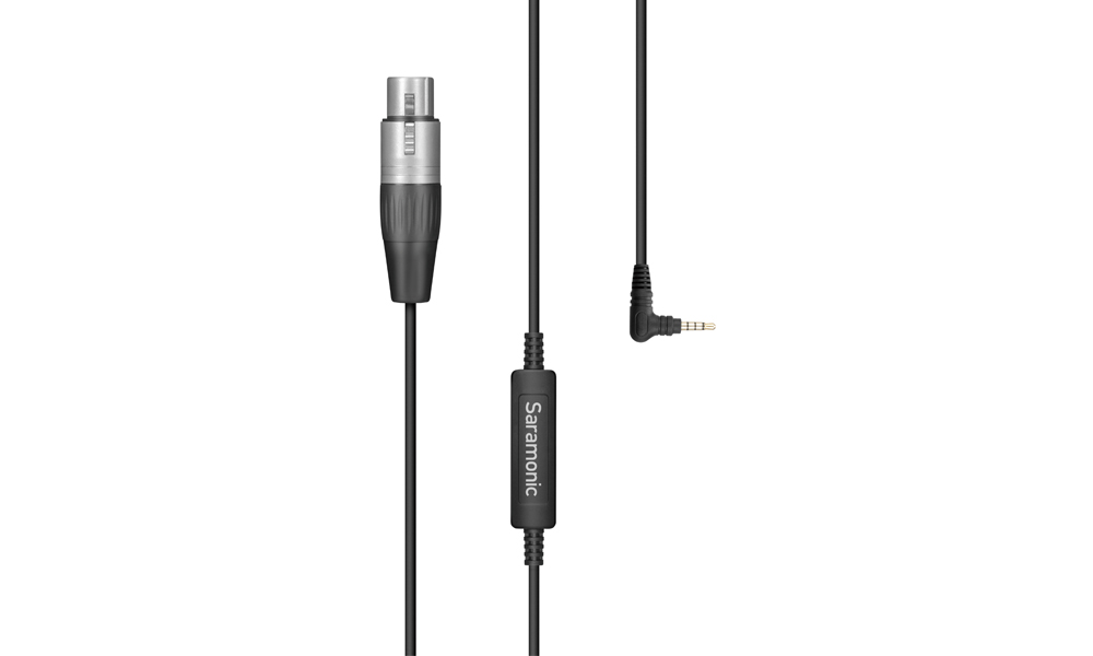 Connecteur XLR femelle de 6 mètres avec adaptateur audio TRRS 3,5 mm pour  smartphone tablette