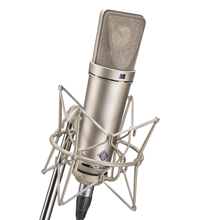 Neumann U87 Ai Studio Set Microphone statique à directivité variable livré avec suspension