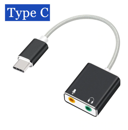 Adaptateur USB-C/JACK