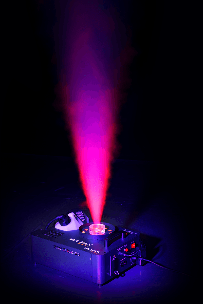 Machine à fumée Algam éclairage Vulkan PRO Effet CO2 Vertical