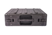 SKB-R3U rack court ABS double capots profondeur 44cm 3U