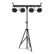 Set de 4 projecteur led sur pied Chauvet 4BAR LT BT bluetooth