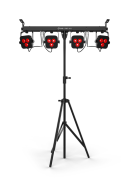 4BAR LTBT ILS ChauvetDJ - Set de 4 projecteur led sur pied bluetooth et ILS