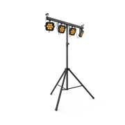 4BAR Quad ILS Chauvet DJ - Set de 4 projecteurs RGBA avec commande à pied, auto, DMX et ILS
