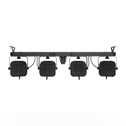 4BAR Quad ILS Chauvet DJ - Set de 4 projecteurs RGBA avec commande à pied, auto, DMX et ILS