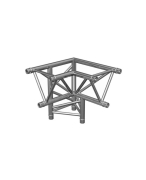 AG29-033 Contest Stage - Angle triangulaire 3 départs 90° pointe en bas pied droit